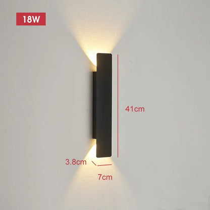 Lámpara de Pared LED Nórdica Impermeable