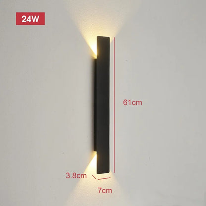 Lámpara de Pared LED Nórdica Impermeable