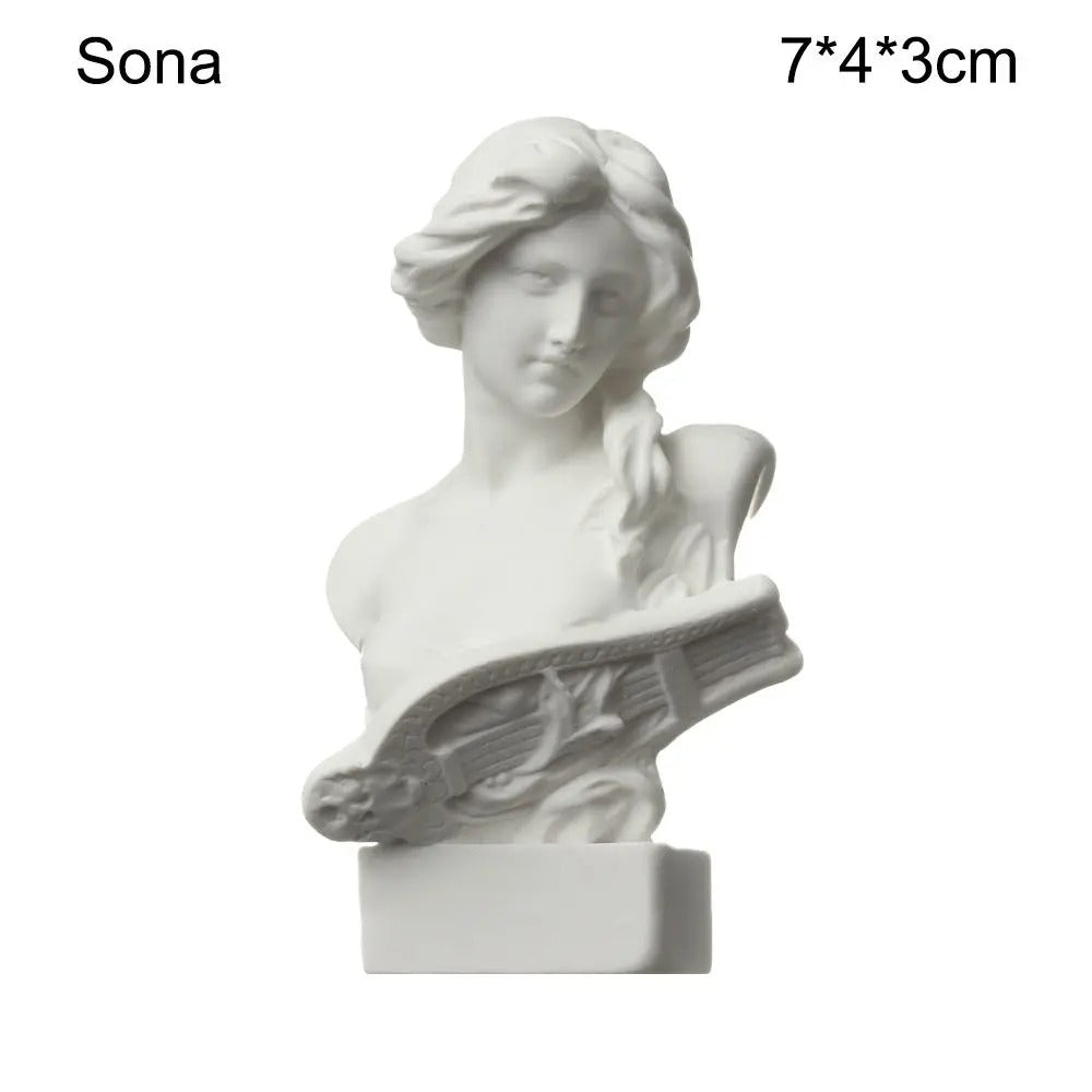 Mini Estatuillas Clásicas – Colección Mitológica y Histórica