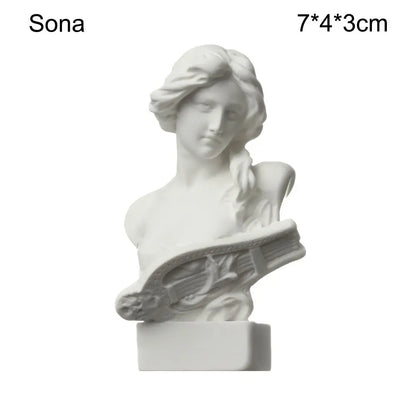 Mini Estatuillas Clásicas – Colección Mitológica y Histórica