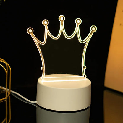 Lámpara Pizarra Acrílica LED (USB)