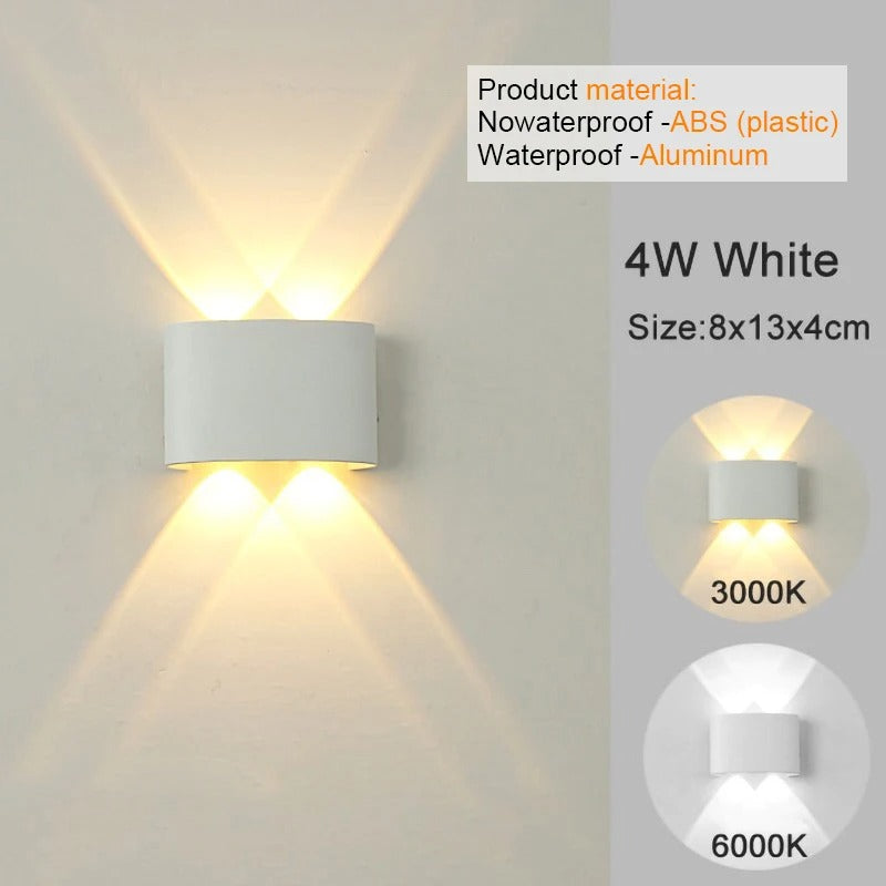 Lámpara de Pared LED “Doble Haz”