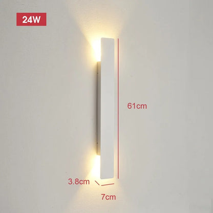 Lámpara de Pared LED Nórdica Impermeable