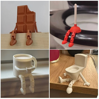 Figura Decorativa 3D “Barra de Chocolate” (Articulada)