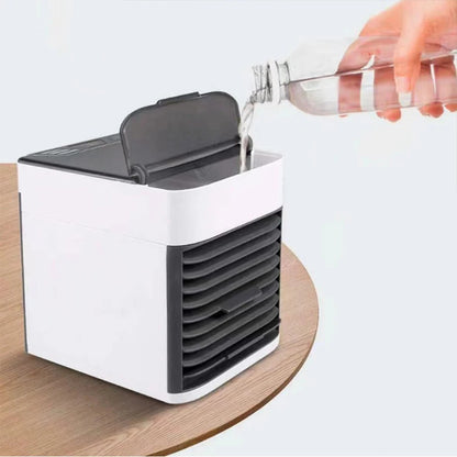 Climatizador Portátil 4 en 1 con Humidificador y Purificador