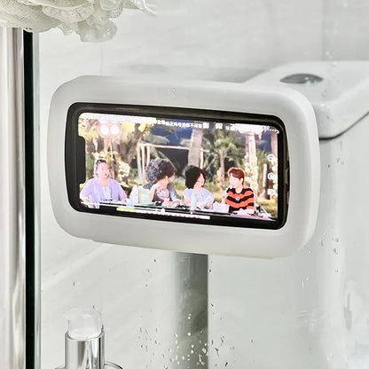 Caja Impermeable para Celular de Baño (Pantalla Táctil + Antiempañante)