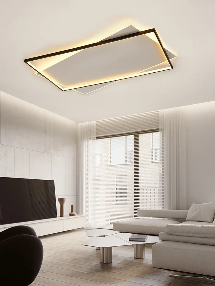 Lámpara de Techo LED Ultrafina Moderna (3 Tonos / Regulable)