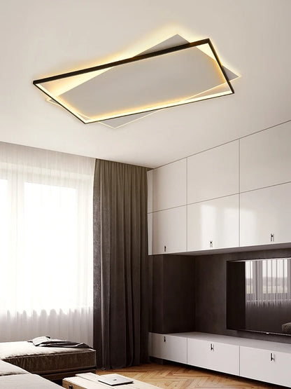 Lámpara de Techo LED Ultrafina Moderna (3 Tonos / Regulable)