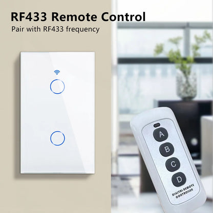 Interruptor Táctil Inteligente Wi-Fi (Control por App y Voz)