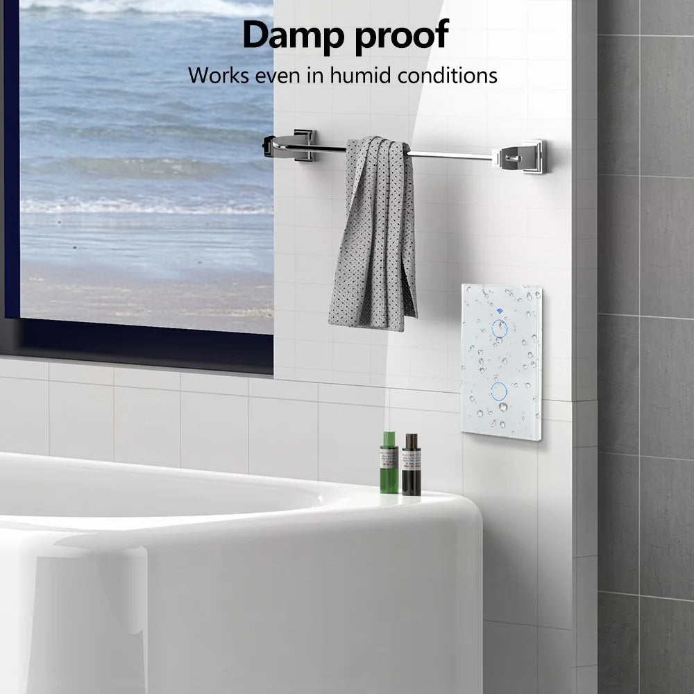 Interruptor Táctil Inteligente Wi-Fi (Control por App y Voz)