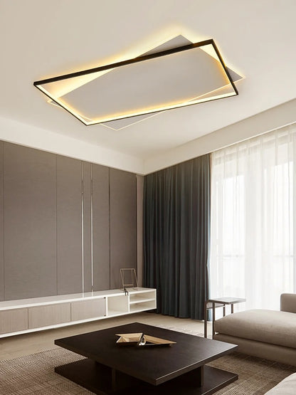 Lámpara de Techo LED Ultrafina Moderna (3 Tonos / Regulable)