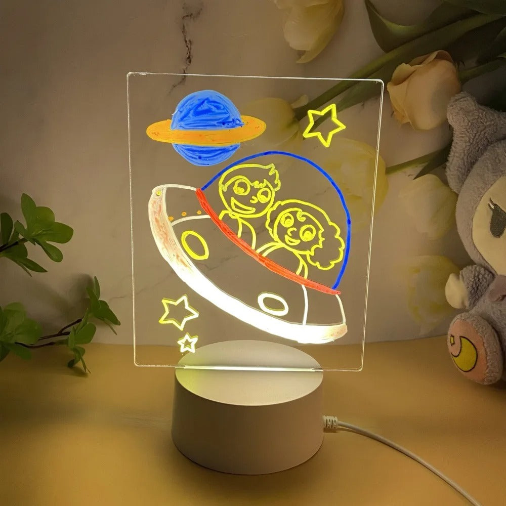 Lámpara Pizarra Acrílica LED (USB)