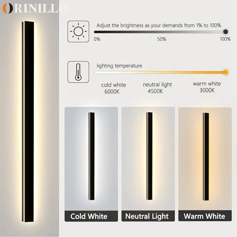 Lámpara de Pared Lineal Premium