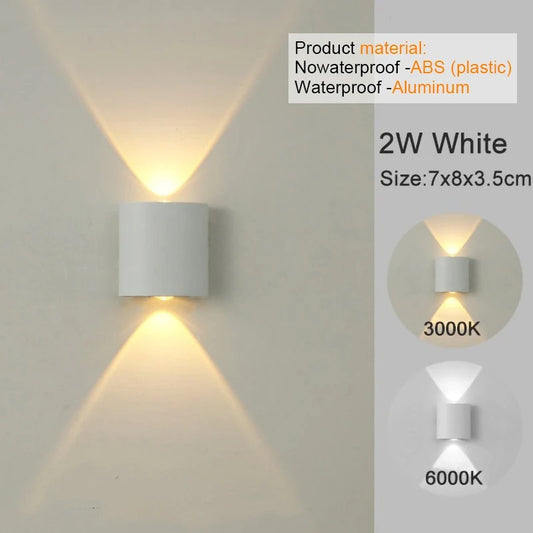 Lámpara de Pared LED “Doble Haz”