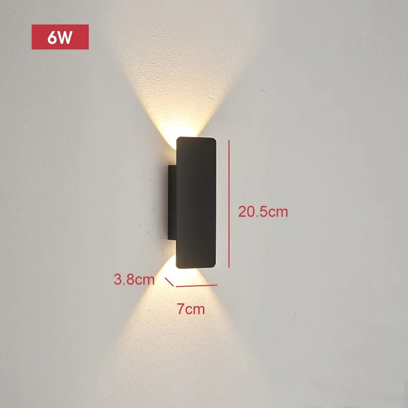 Lámpara de Pared LED Nórdica Impermeable